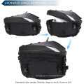 New Waterproof Motorcycle Tail Bag Multifunction Rear Seat Bag High Capacity Motorcycle Rider Backpack